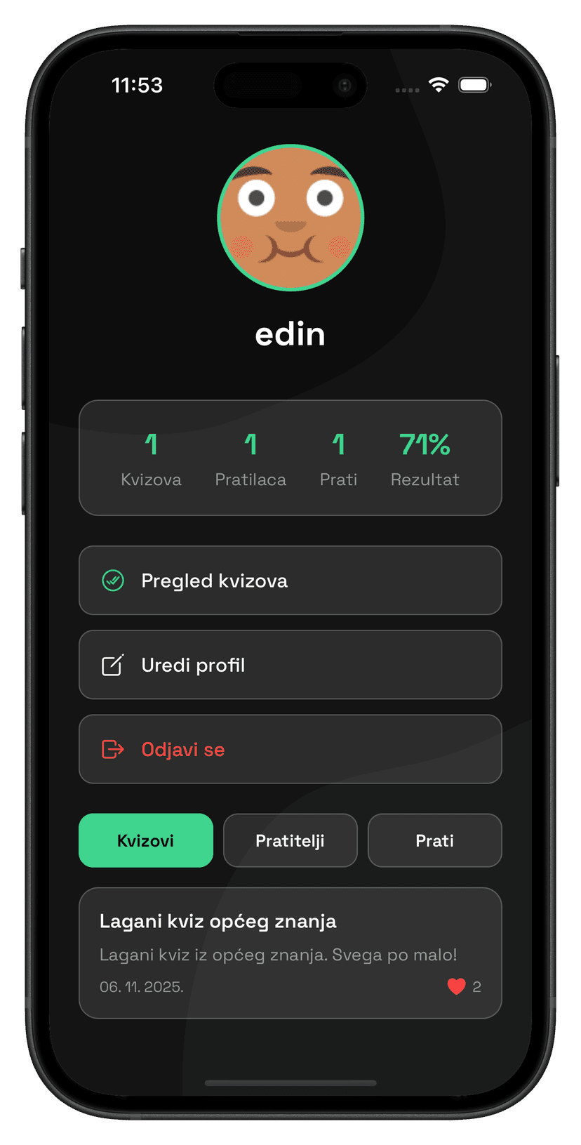 Kickmind.ba - statistike korisnika